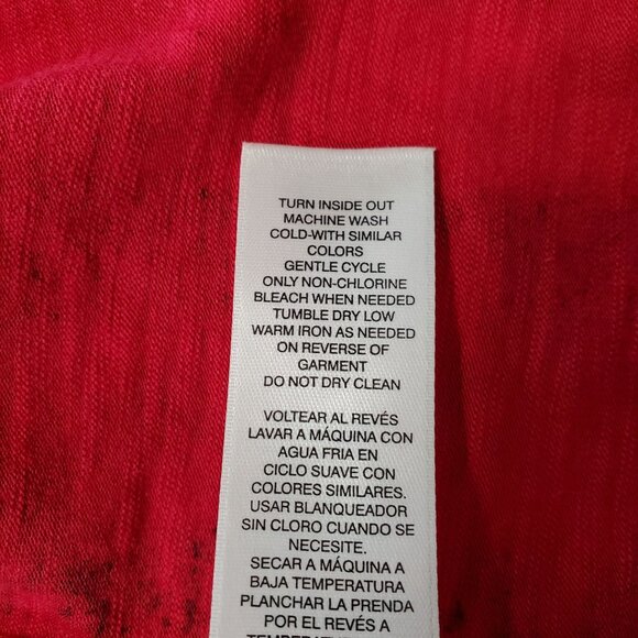 Chicos Zenergy 3 Size XL Top Long Sleeve V Neck Sparkle Studded Casual Pullover - Picture 9 of 10